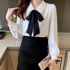 LUNA GIRL Blizza蝴蝶結襯衫