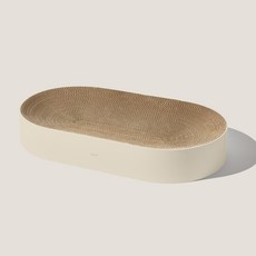 DUIT 고양이 올데이보드 스크래쳐, 프레임(베이지) + 스크래쳐(브라운), 1개