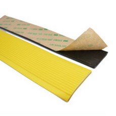 디트리 PVC 미끄럼 방지 스트립, 옐로우, 1개