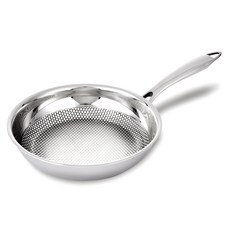 QUEEN SENSE 不鏽鋼壓紋平底鍋, 28cm, 1個