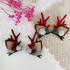 BEASOL 女童用魯道夫爪夾髮夾 2款 x 2入組