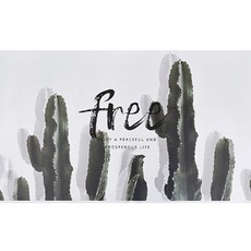 廚房高溫和有線防煙衛生片仙人掌A, 1個