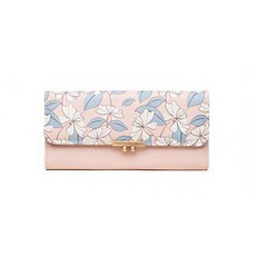 Prettyzys 天花圖案漂亮幸運的長錢包