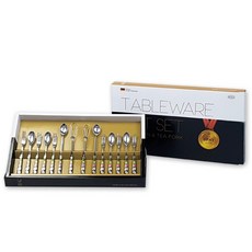 德國摔跤家庭茶匙 14p 套組, 1套