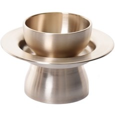 Notdam 方字鍮器 祭祀杯 + 祭祀杯座 套組, 1組