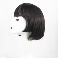 Acoda Company 瀏海短鮑伯髮型 Real Prima 女用假髮, 單一顏色, 1個