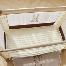 monkey bunny Cucu Chacha 墊子, 象牙白, 1個