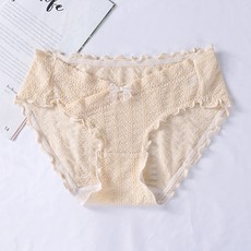 荷葉邊蕾絲孕婦內褲