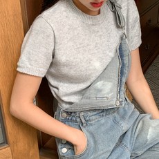 엔비룩 여성용 랑테트하프 니트