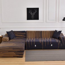 Star 四季圖案素色沙發套, 煙火樹, 1個