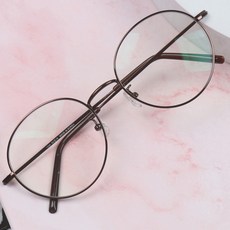 MELACME 橢圓形金屬眼鏡框