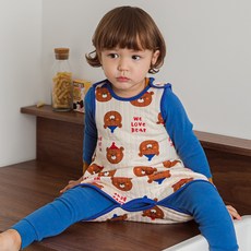 Cordi-i 男孩童冬季熊熊防踢背心