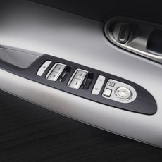 메이튼 넥쏘 튜닝 차량용 윈도우 스위치 우드 몰딩 1열 2p + 2열 2p 세트