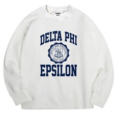 오티디 면 100 쮸리 기모 오버핏 델타 맨투맨