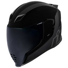 아이콘 에어플라이트 밉스 스텔스 오토바이 헬멧, M, 혼합블랙