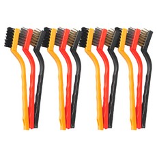 World Clean 鋼絲刷 3件組, 黃色, 紅色, 黑色, 4個