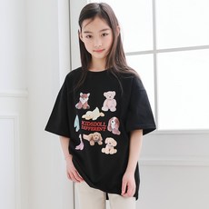 Jenny 女童寬鬆版型兒童娃娃裝短袖T恤 JN2015T