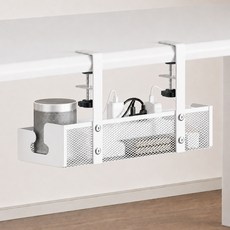 World Clean 網狀延長線收納架, 白色, 1個