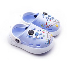 兒童款小腳丫太空EVA柔軟涼鞋拖鞋