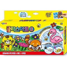 Jong Ie Nara 11色玻璃彩繪, 1個, 混色