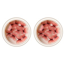 Market A 蝴蝶珠寶美甲飾品, 2個, 14紅色