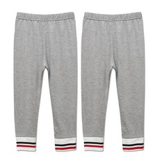 PLAY MALL 孩童青少年封邊夏季緊身褲 2p