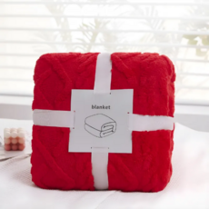 도미스 고급스러운 북유럽스타일 프리미엄 플란넬 대형 담요