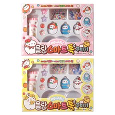 2Youngdesign Molang兔手機架裝飾組, 2組, 隨機出貨