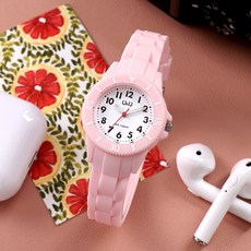 Q&Q 兒童簡約粉彩休閒時尚手錶 VS66J