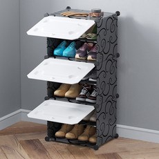 DIY 節省空間的鞋櫃 44 x 96cm, 灰色的