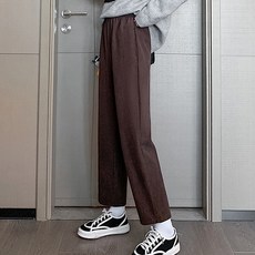 루나걸 여성용 파엘 코듀로이 기모 팬츠