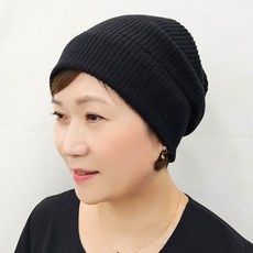 JJNINE 素色保暖羅紋頭巾毛帽 THW56