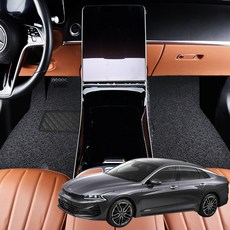 지엠지모터스 코일 확장형 자동차 매트, 프리미엄 블랙, K5 DL3 2020년(하이브리드)