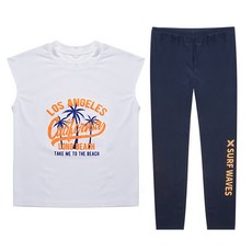 Live 兒童用抗菌無袖防曬泳衣套組 LE21-33