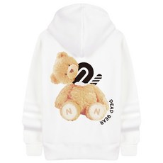 NESPA 男款印花連帽拉鍊外套 SHD_0028