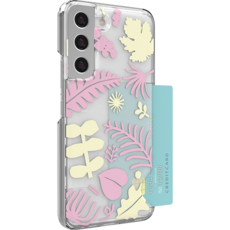 JUST4YOU 에스투비코퍼레이션 보타닉 반투명 슬림카드 휴대폰 케이스