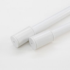 더원홈데코 플레인 커튼봉, 화이트