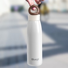 포테가르 선물용 급속냉온 텀블러, 화이트, 420ml, 1개