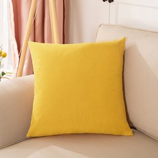 unheve 簡約素色抱枕套