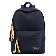 ADDEDIT 女款素色後背包, 海軍
