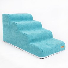 REDPUPPY 寵物系列沙發布寵物階梯, 海洋藍