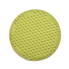 泡泡氣球腳踏墊 65 x 65 cm, 萊姆色, 1個