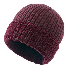 NAYASTYLE 男女通用防寒帽 DJMC-51-3, 紅色, 1個