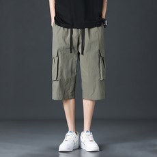 Starbean 男士休閒七分工作褲