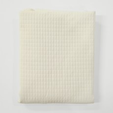 나비손길 사각 누비 대폭 원단, 내추럴, 1개