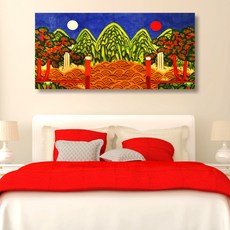 Baek & Art 王之畫 日月五峰圖