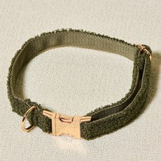 레드퍼피 강아지 하리스 목줄, 카키, 1개