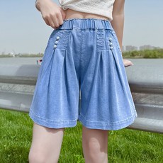 Starbean 女童迷你珍珠百褶短褲