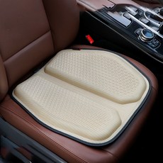 透氣凝膠墊坐墊網格, 米色