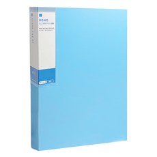 투코비 도노 클리어화일 A4 80매, 스카이블루, 1개